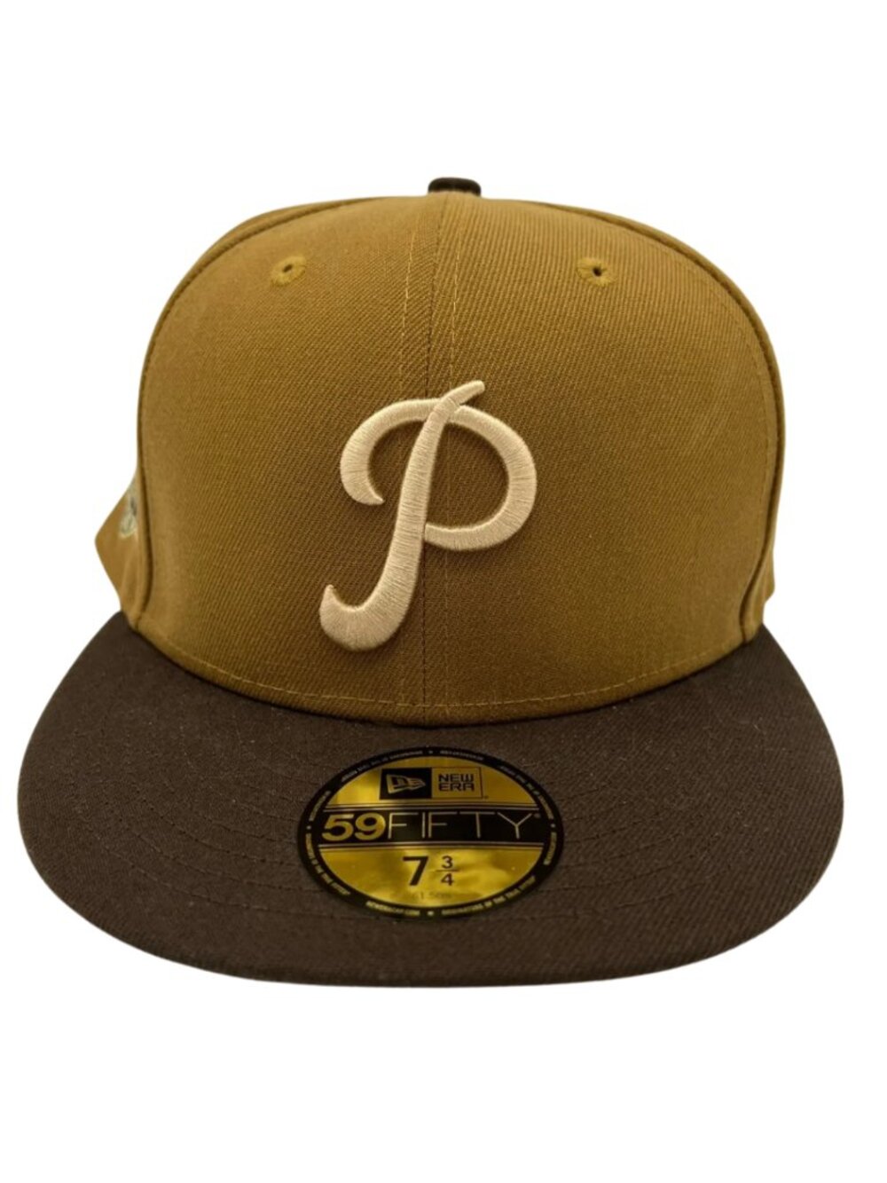 NWT Philadelphia Phillies Brown 1952 All Star Game Hat New Era 59 FIFTY Sz 7 3/4